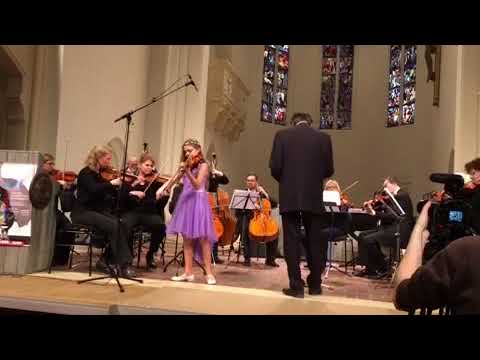 Johann Sebastian Bach: Konzert für Violine und Orchester, a-moll, BWV 1041 (Ausschnitt)