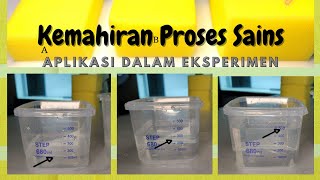 Aplikasi Kemahiran Proses Sains | Eksperimen Penyerapan Aplikasi Kemahiran Proses Sains | Eksperimen Penyerapan