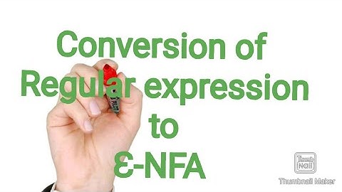 Convert a regular expression to epsilon NFA ||  module 2||  KTU S5 CSE