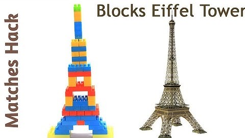 Eiffel Tower | Building Blocks For Kids | Blocks Eiffel Tower | Building Blocks Eiffel Tower 2k24