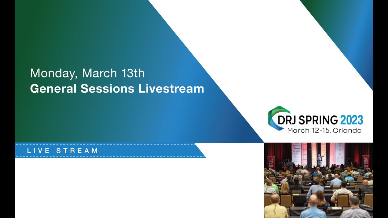 DRJ Spring 2023 Monday, March 13th General Sessions Livestream YouTube