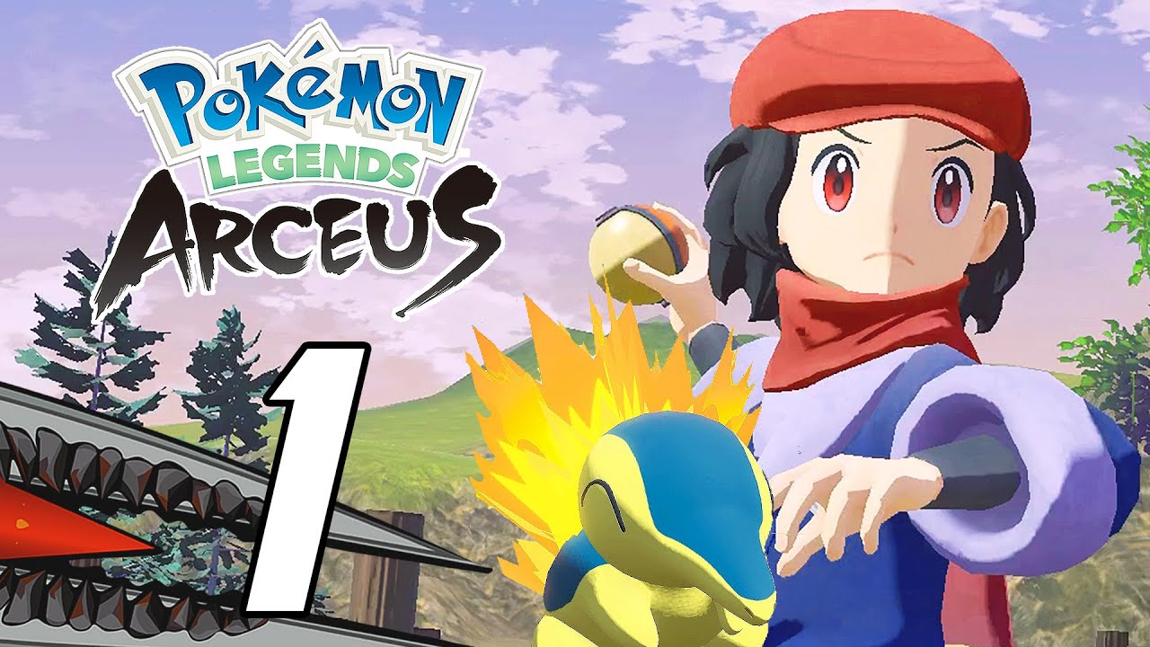 Pokemon Legends Arceus - Gameplay Playthrough Part 1 (Nintendo Switch)