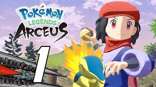 Pokemon Legends Arceus - Gameplay Playthrough Part 1 (Nintendo Switch)