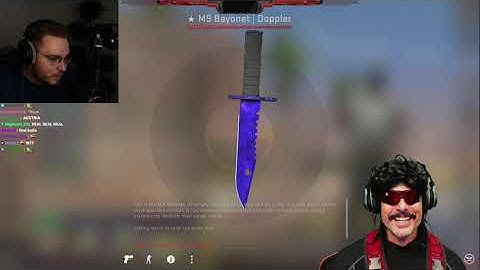 OhnePixel reacts to DrDisrespect Unboxing Sapphire Karambit!