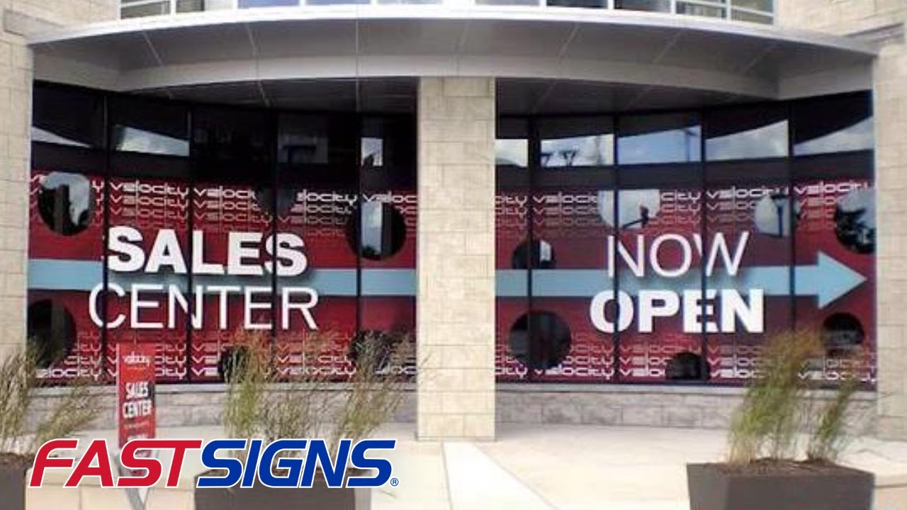 Vinyl Wall Decals from FASTSIGNS® YouTube