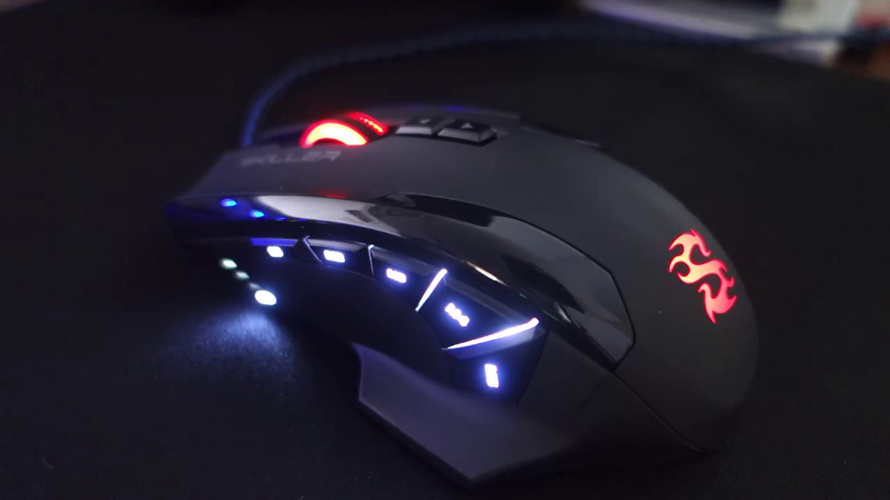 Sharkoon SKILLER SGM1 Gaming Mouse a Todo Color - YouTube