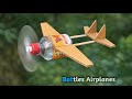 How To Make A High Performance RC Airplanes From Used Plastic Bottles Science Experiment