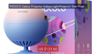 POCOCO Galaxy Projector Galaxy Light Projector Star Projector ... — Best Buy 2026 | Great Quality! screenshot 3