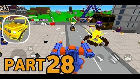 Rampage With Robot Fighter - Gangs Wars Pixel Shooter RP - Gameplay Walkthrough Part 28 - TickerX 
