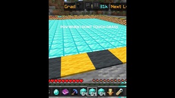 when i dont touch grass for too long.. #minecraft #lifeboat #prison