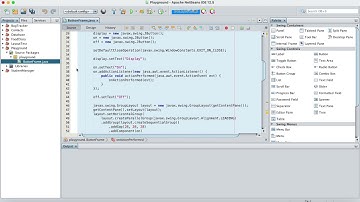 Java | Playing In Netbeans | Enable Disable Button
