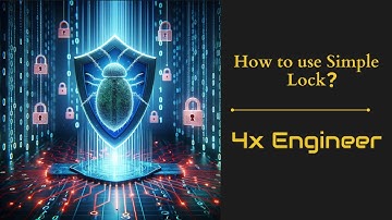 How to use Simple Lock | MQL Lock Builder | Hindi Video | 4x Engineer