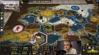 Albion Industrial 16 Turns - Ranked - LIVE stream - Scythe Board Game 8/16/2020