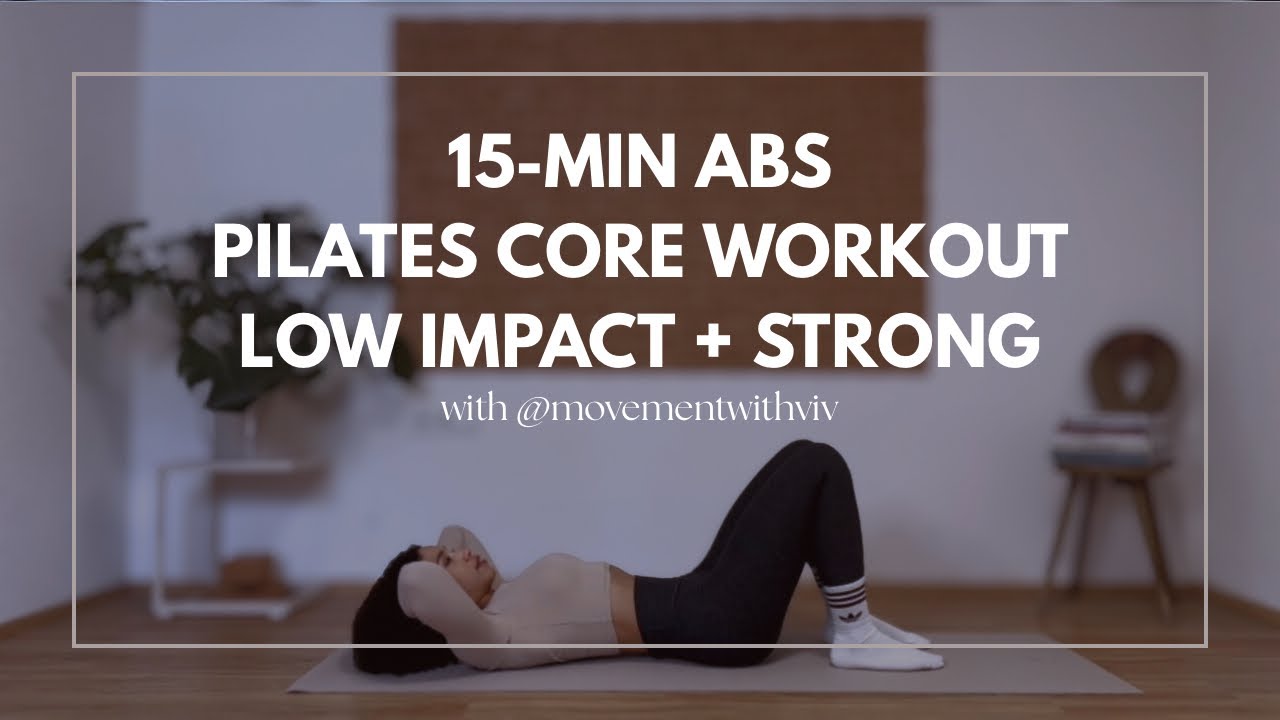 Pilates Abs Workout | 15 Minutes • Deep Core • No Equipment - beginner ...