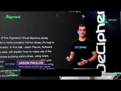 Decipher | Writing Smart Contracts with Python