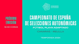 En DirectoP5 P38 CANARIAS  MELILLA Fútbol Playa Inclusivo I RFEF