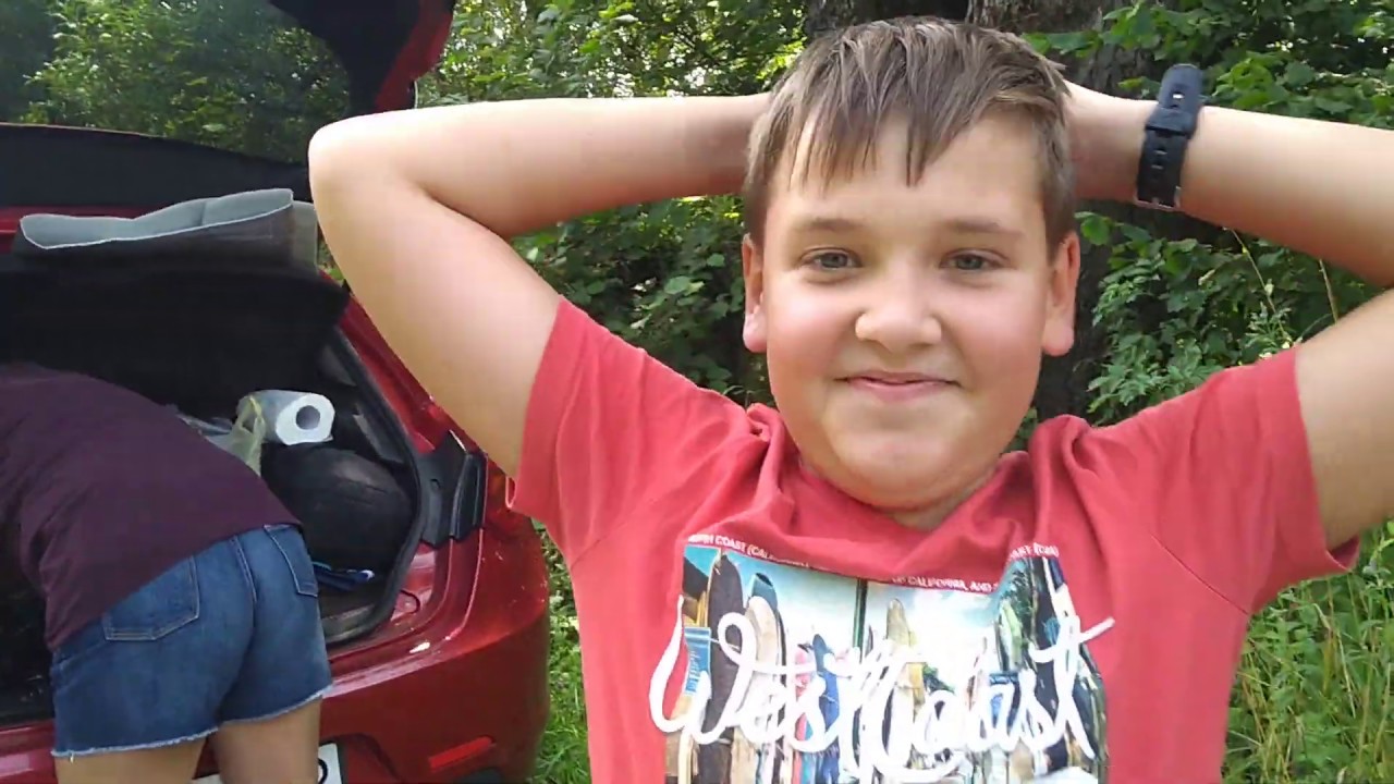 Остановка в Карпатах на перекус и на физ-разминку. - YouTube