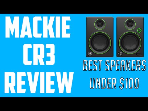 Mackie CR3 Multimedia Monitors Review (Best Speaker Under $100)