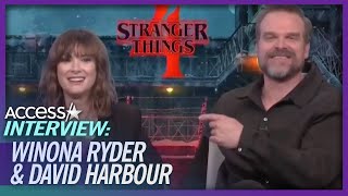 'Stranger Things': David Harbour Reveals How Winona Ryder's '80s Knowledge Came In Handy On Set