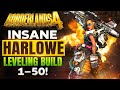 S-TIER HARLOWE LEVELING BUILD (1–50) – Cosmic Brilliance Loop | Borderlands 4