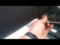 Ford Fiesta Seat Tilt Handle and Cable replacement