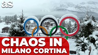 Cortina Dampezzo Snowstorm Triggers Avalanche Blasts And Nonstop Road Clearing Milano Olympics