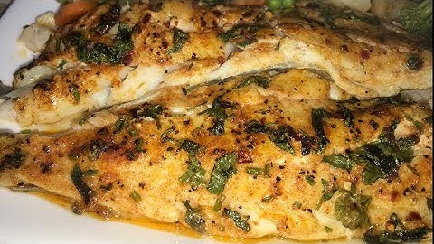 Oven Baked Cod Fish Fillets | Quick & Easy Cod Fillet Recipe