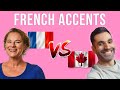 French in Real Life: France vs Canadian accent (ft. Mark Hachem) #Shorts