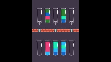 Cups - Water Sort Puzzle Level 54 Three stars