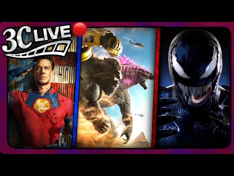 3C Live - Venom 3 Villain, Godzilla X Kong Sequel Confirmed, DCU Updates