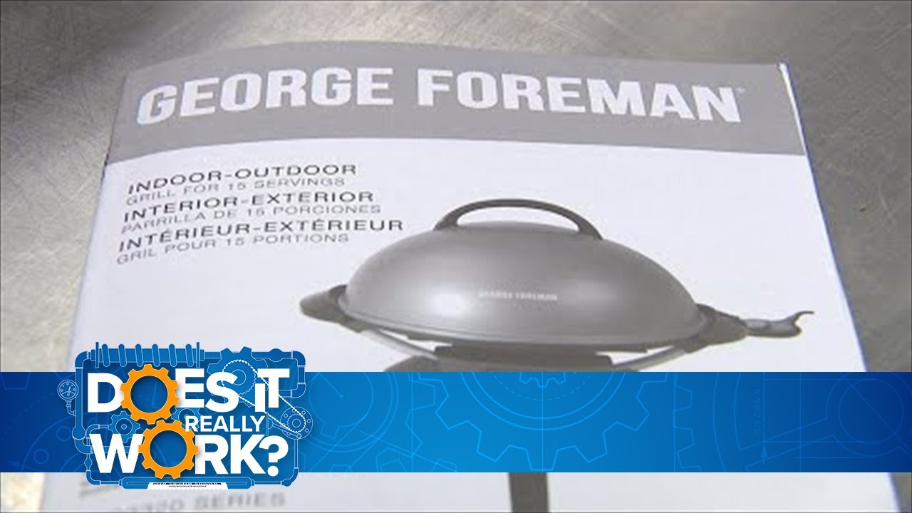Does it really work: George Foreman Indoor Grill - YouTube