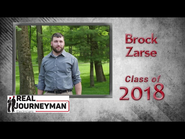 2018 Real Journeyman Grads - Brock Zarse