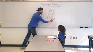 5 Minute Math: Algebra - Simplifying Radicals Lesson ft. Sofia