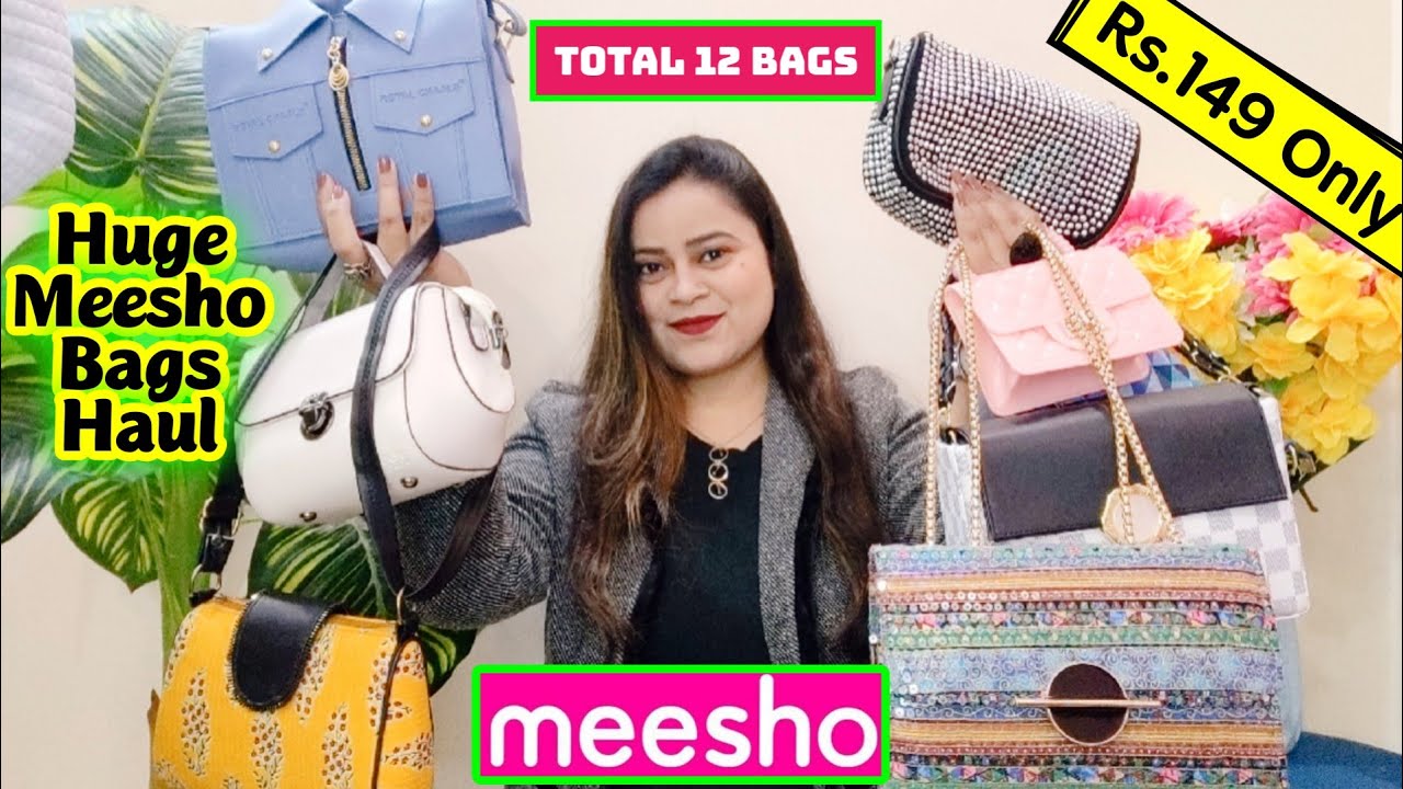 👛Meesho Bag Haul Starting Rs.149👛Meesho Handbags\Clutch\Sling Bag👛 ...