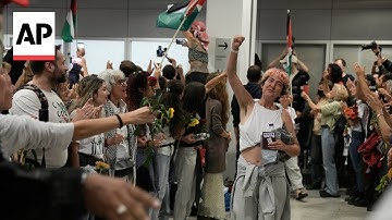 Gaza flotilla activists claim they were mistreated while detained in Israel