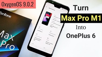 I turned my Zenfone Max Pro M1 Into the OnePlus 6 | Hindi