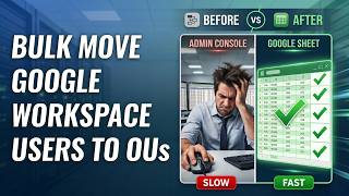 How to Bulk Move Google Workspace Users to Organizational Units (OUs)