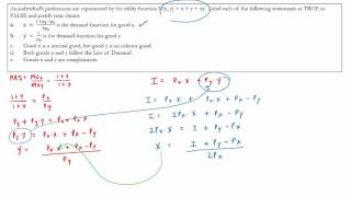 Deriving and Interpreting Demand Functions