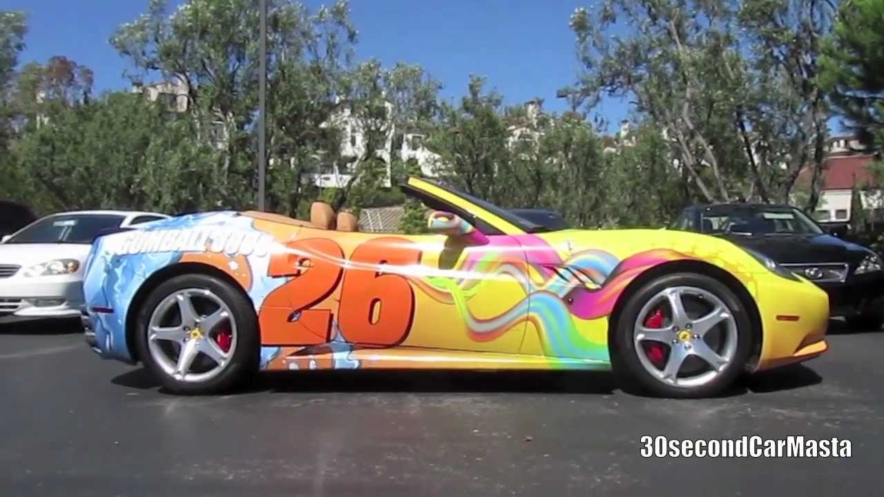 Gumball 3000 Ferrari California