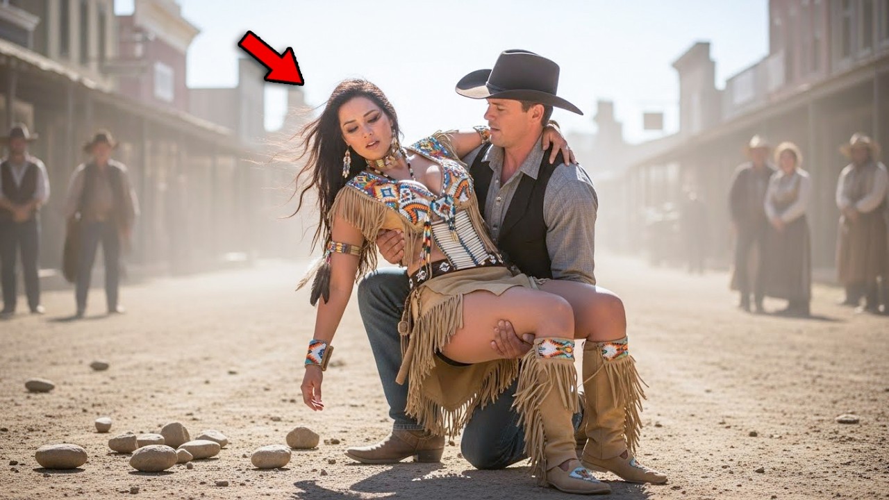 They Stoned a Homeless Apache Woman in the Street Calling Her a Monster—Until a Cowboy Took Her Home