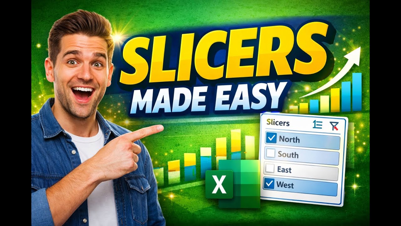 How to Use Slicers & Filters in Pivot Tables (Excel Tutorial)