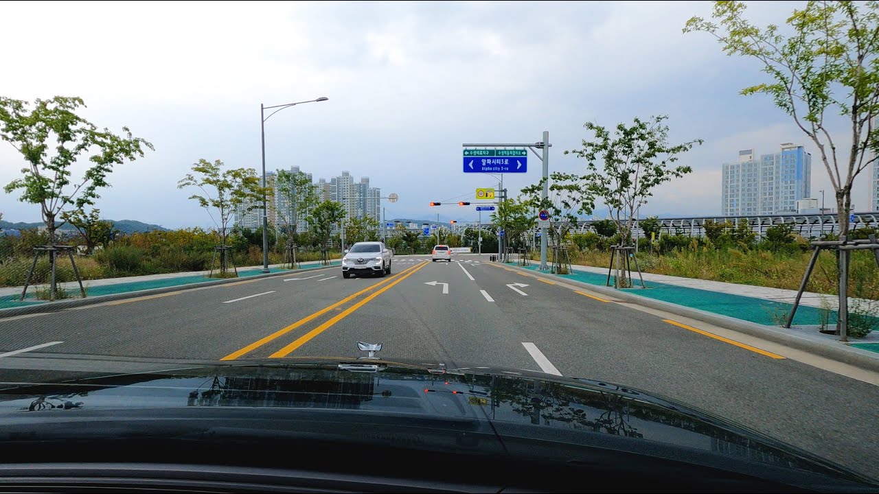 Корея Сити Драйв 4k | Кёнсан ~ Тэгу Новон