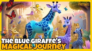 English for Kids / Bedtime Stories for kids / The Blue Giraffe's Magical Journey