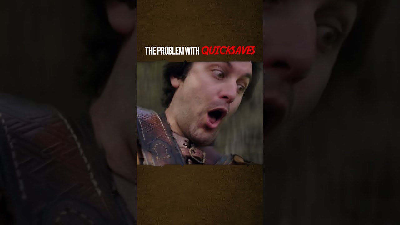 When you overuse Quick Save 