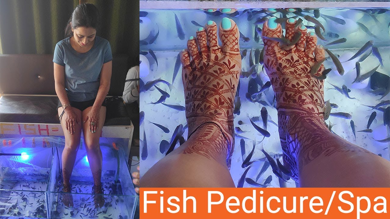 Fish Pedicure My 1st Experience Fish SPA Feet Massage Indian