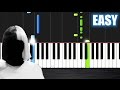 Sia - Cheap Thrills - EASY Piano Tutorial by PlutaX