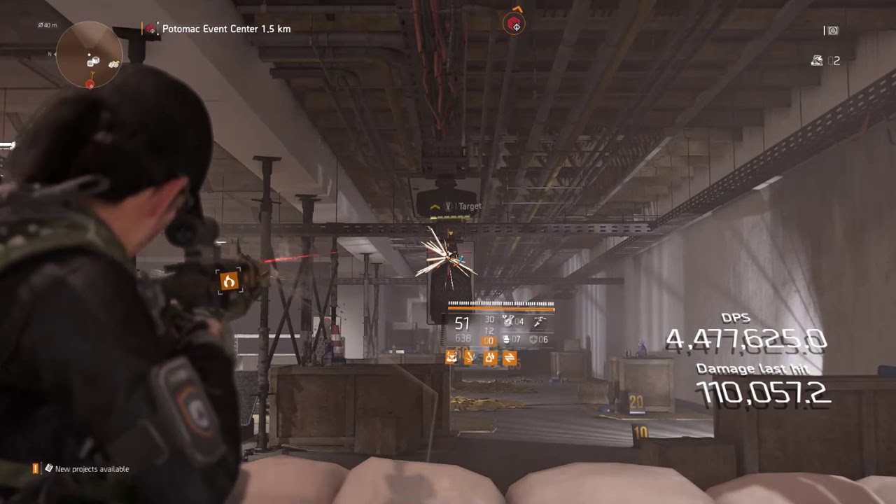 Tom Clancy's The Division 2 - 6M DPS Build - Shooting Range. - YouTube