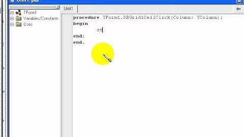 Dbgrid X gráfico no delphi