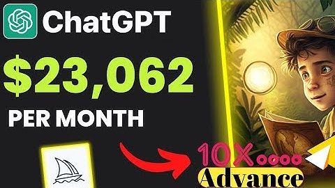 How To Make PASSIVE INCOME With ChatGPT & Midjourney AI?