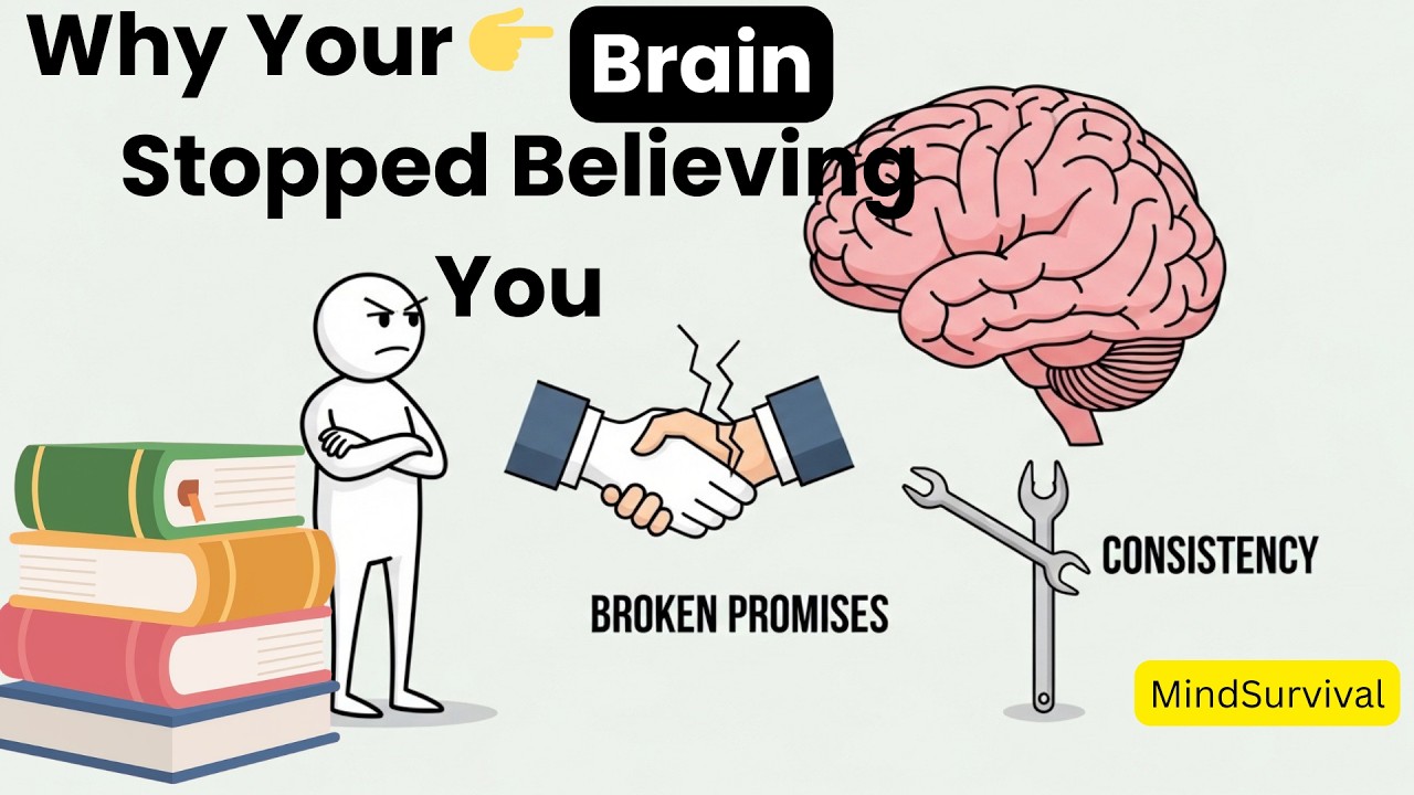 🧠 Почему ваш мозг перестал вам верить — и как восстановить уверенность в себе 🔧